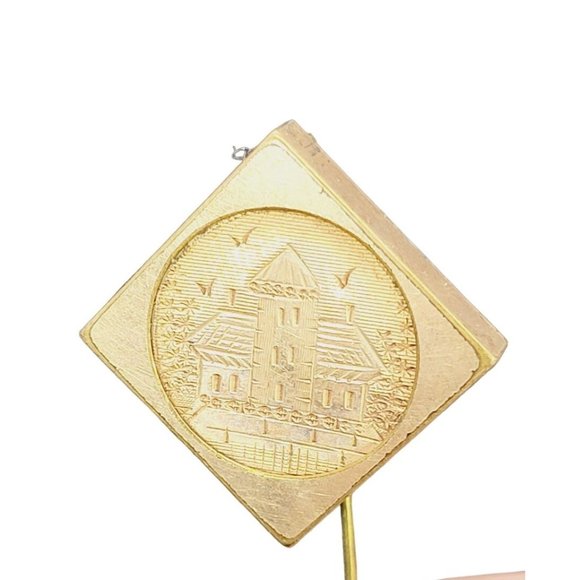 Antique Victorian Engraved Wace Stick Pin